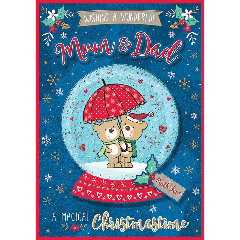 10x7in MUM & DAD BOXED CARD  3S