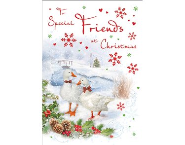 C75 FRIENDS CHERISHED MOMENTS XMAS 6S