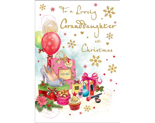 C75 GRANDDAUGHTER CHERISHED MOMENTS XMAS 6S