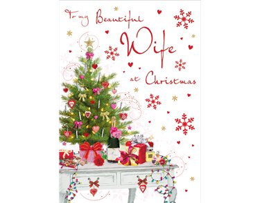 C75 WIFE CHERISHED MOMENTS XMAS 6S