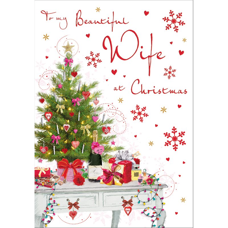 C75 WIFE CHERISHED MOMENTS XMAS 6S