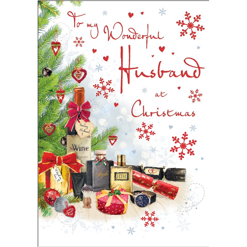 C75 HUSBAND CHERISHED MOMENTS XMAS 6S