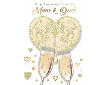 C50 MUM & DAD ANNIVERSARY TRAD SILVERLINE E/DAY 12S