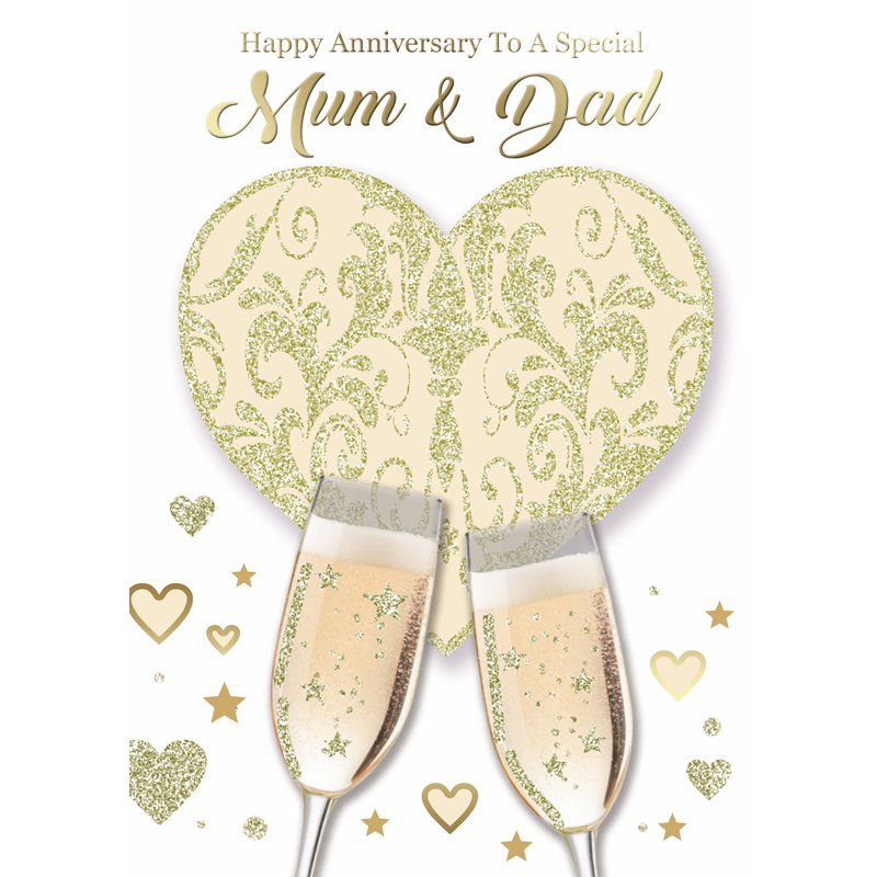 C50 MUM & DAD ANNIVERSARY TRAD SILVERLINE E/DAY 12S