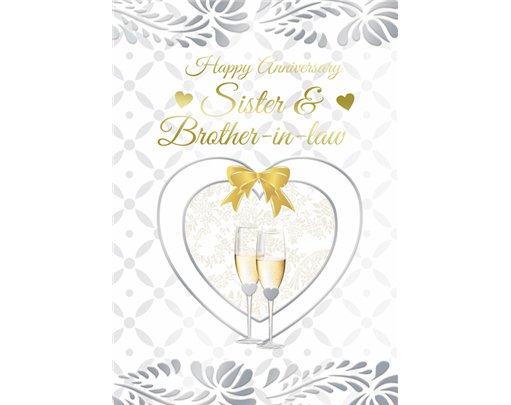 SISTER & BROTHER-IN-LAW TRAD SILVERLINE E/DAY 12S