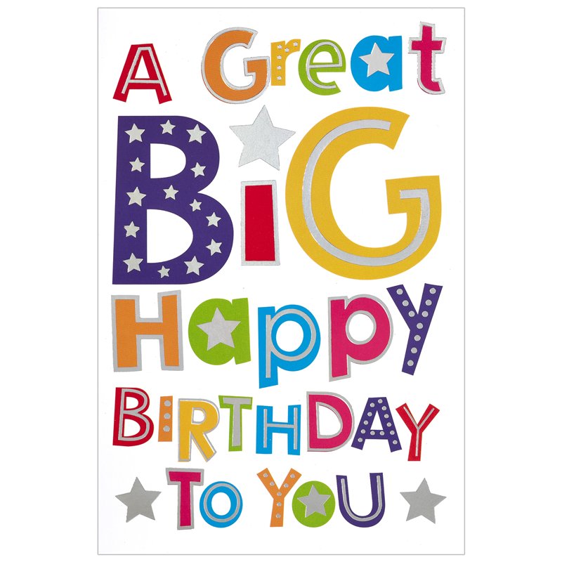 C50 A GREAT BIG BIRTHDAY OPEN WORDPLAY 6S