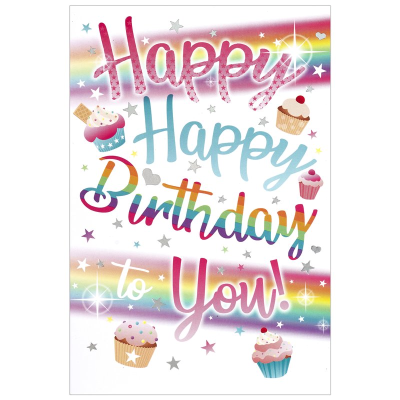 C50 OPEN HAPPY BIRTHDAY WORDPLAY 6S