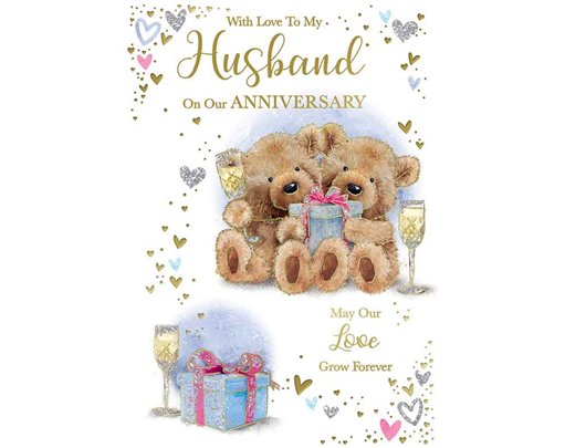 C50 HUSBAND ANNIVERSARY CUTE GOLDLINE 6S