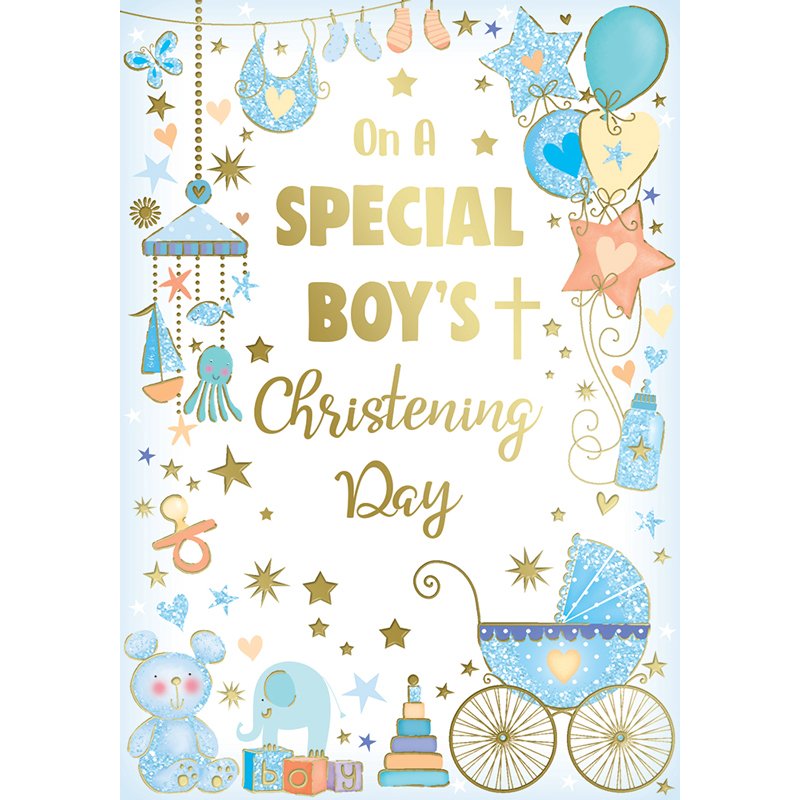 C50 CHRISTENING BOY GOLDLINE 6S