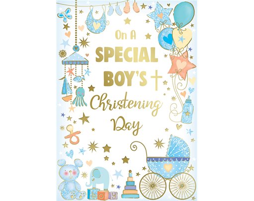 C50 CHRISTENING BOY GOLDLINE 6S