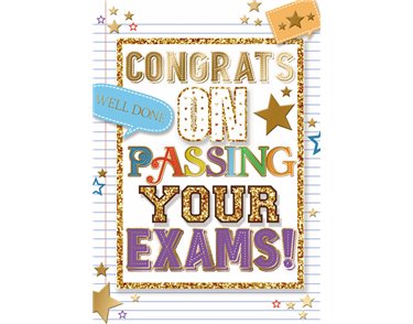 C50 CONGRATS EXAMS GOLDLINE 6S