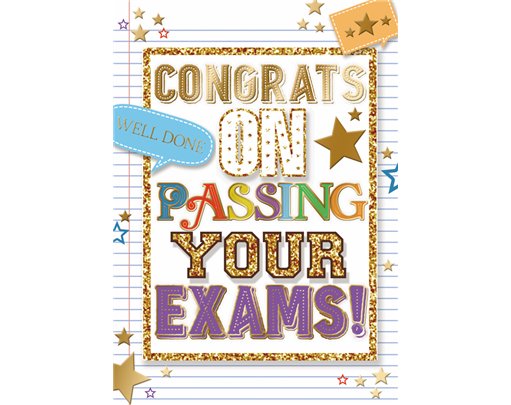 C50 CONGRATS EXAMS GOLDLINE 6S