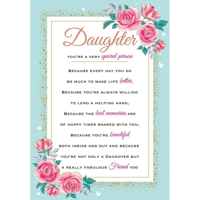 C75 DAUGHTER HEARTFELT WISHES 6S