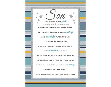 C75 SON HEARTFELT WISHES 6S