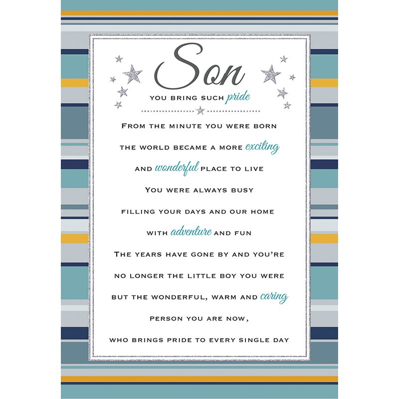C75 SON HEARTFELT WISHES 6S