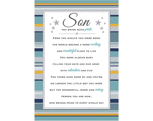 C75 SON HEARTFELT WISHES 6S