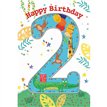 C50 BOYS 2ND BIRTHDAY WORDPLAY  6S