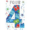 C50 BOYS 4TH BIRHTDAY WORDPLAY  6S