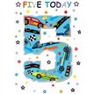 C50 BOYS 5TH BIRTHDAY WORDPLAY  6S
