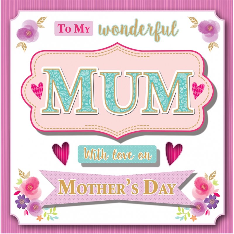 31cm BOXED MUM MOTHER'S DAY