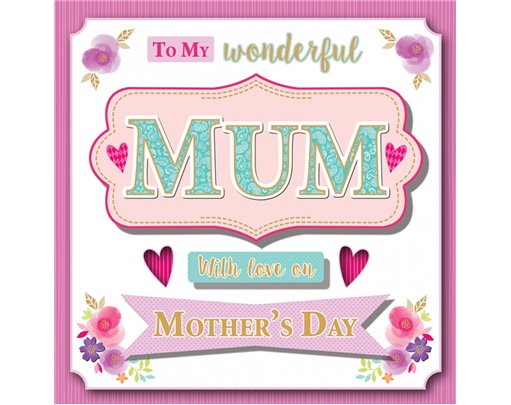 31cm BOXED MUM MOTHER'S DAY