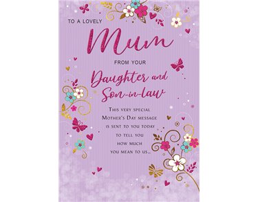 C75 MUM FROM DAUG & SIL MOTHER'S DAY 6S