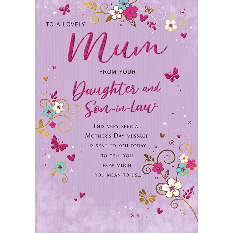 C75 MUM FROM DAUG & SIL MOTHER'S DAY 6S