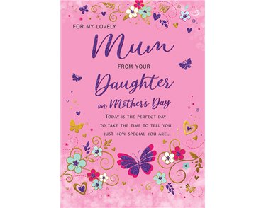 C75 MUM FROM DAUGHTER MOTHER'S DAY 6S