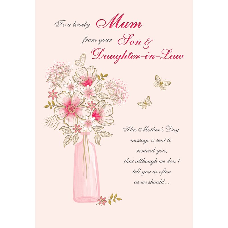 C75 MUM FROM SON & DIL MOTHER'S DAY 6S