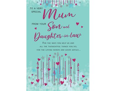 C75 MUM FROM SON & DIL MOTHER'S DAY 6S