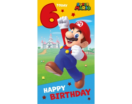 Super Mario 6 TodayHappy Birthday