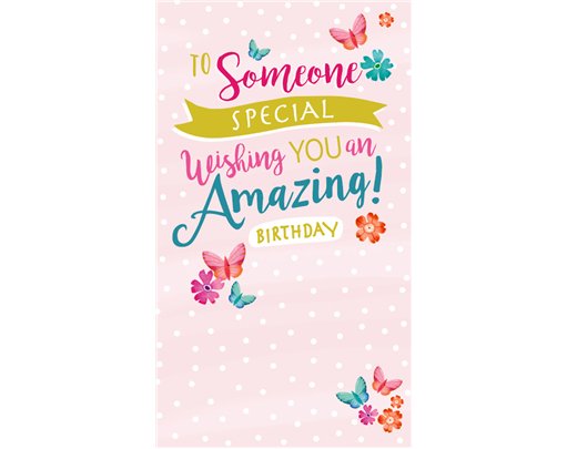 C125 XLG FEMALE SOMEONE SPECIAL BIRTHDAY 6S