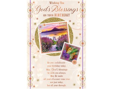 C75 OPEN RELIGIOUS FOREVER BLESSED 6S