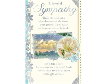 C75 WITH DEEPEST SYMPATHY FOREVER BLESSED 6S