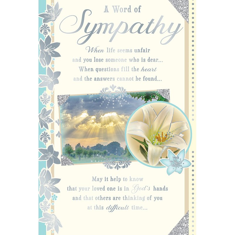 C75 WITH DEEPEST SYMPATHY FOREVER BLESSED 6S