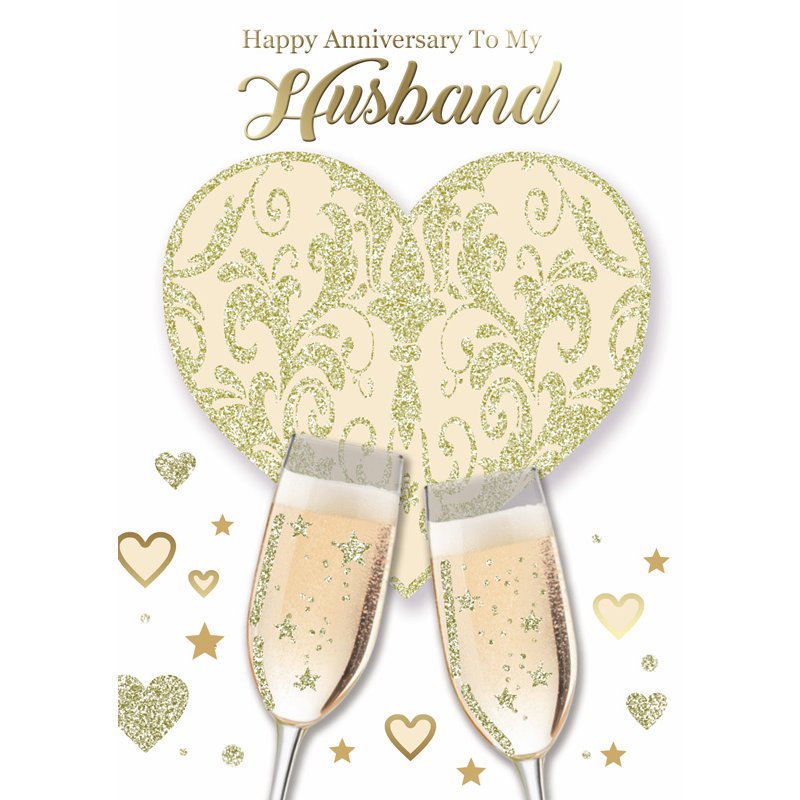 C50 HUSBAND ANNIVERSARY TRAD SILVERLINE 12S