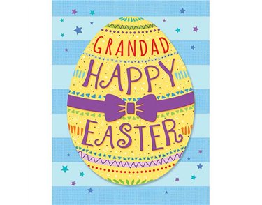 8x6in GRANDAD EASTER (UNWRAPPED) 6S