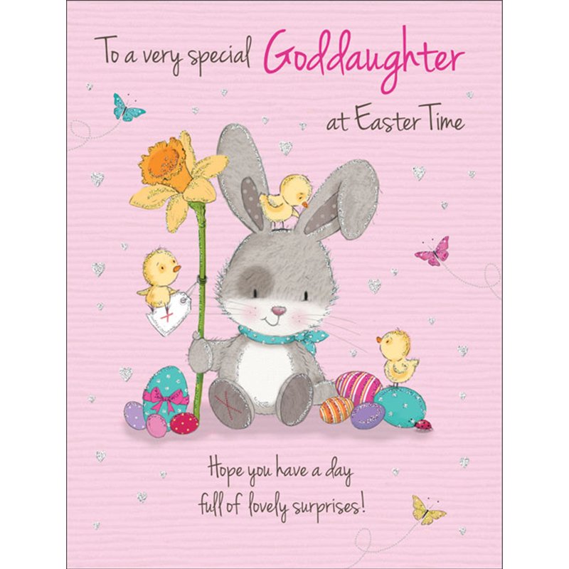 8x6in GODDAUGHTER EASTER (UNWRAPPED) 6S