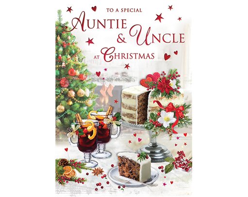 C75 AUNTIE & UNCLE SPECIAL THOUGHTS XMAS 6S
