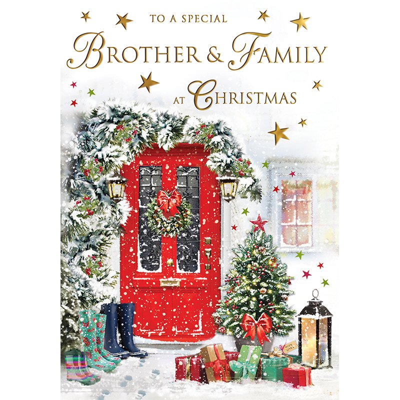 C75 BROTHER & FAMILY SPECIAL THOUGHTS XMAS 6S