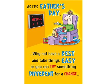 C75 FATHER'S DAY LAST LAUGH FATHERS DAY 6S