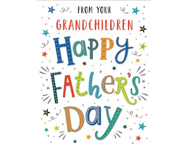 C50 FROM GRANDCHILDREN DAZZLES FATHERS DAY 6S