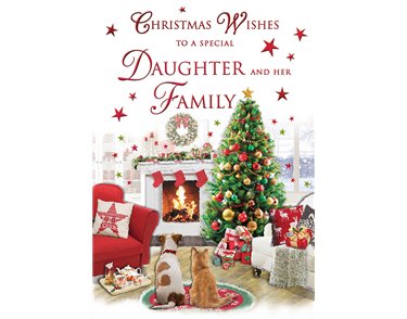 C75 DAUGHTER & FAMILY SPECIAL THOUGHTS XMAS 6S
