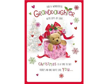 C75 GRANDDAUGHTER HONEYBUN XMAS 6S
