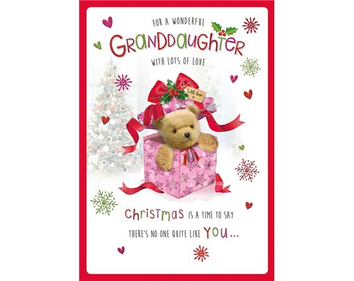 C75 GRANDDAUGHTER HONEYBUN XMAS 6S