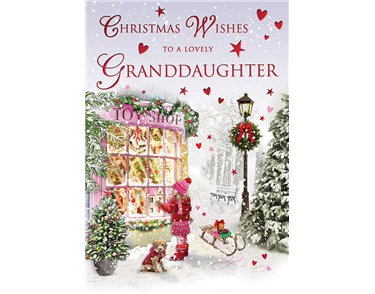 C75 GRANDDAUGHTER SPECIAL THOUGHTS XMAS 6S