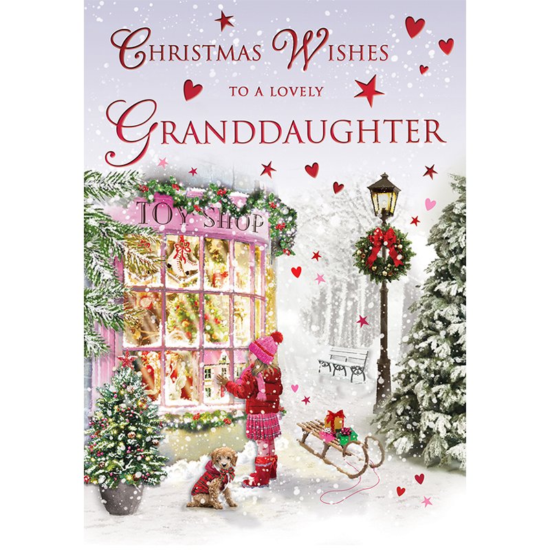 C75 GRANDDAUGHTER SPECIAL THOUGHTS XMAS 6S