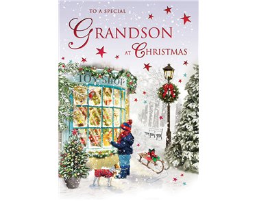 C75 GRANDSON SPECIAL THOUGHTS XMAS 6S