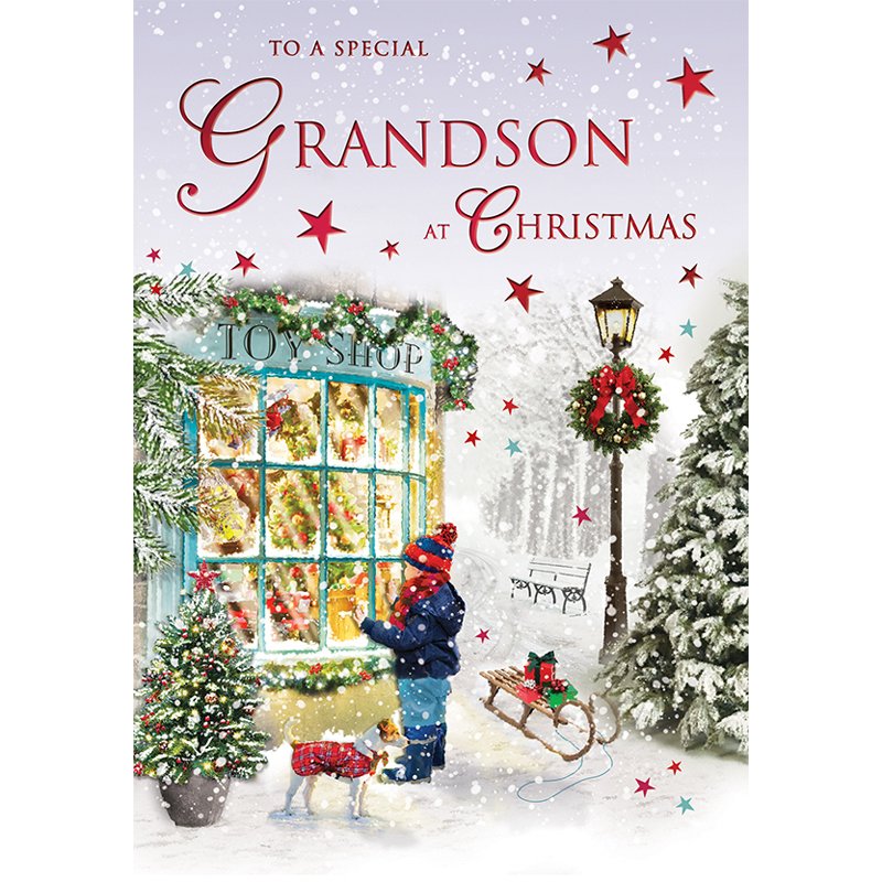 C75 GRANDSON SPECIAL THOUGHTS XMAS 6S