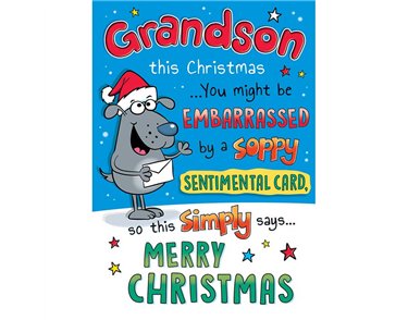 C75 GRANDSON LAST LAUGH XMAS 6S